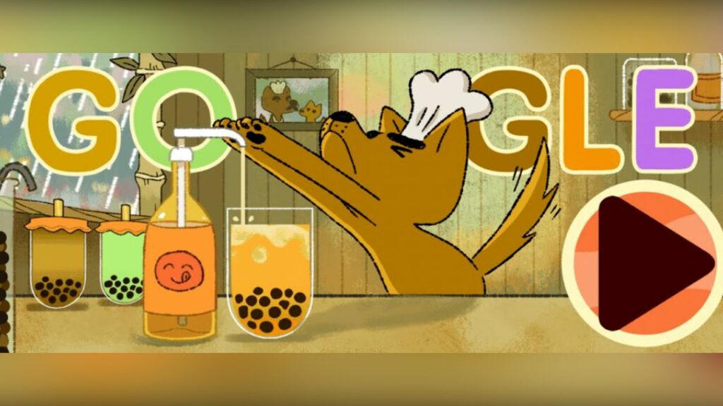 Bubble Tea Google Doodle